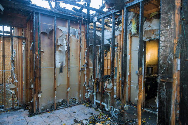 Professional Fire Damage Removal technician working in San Felipe Pueblo, NM